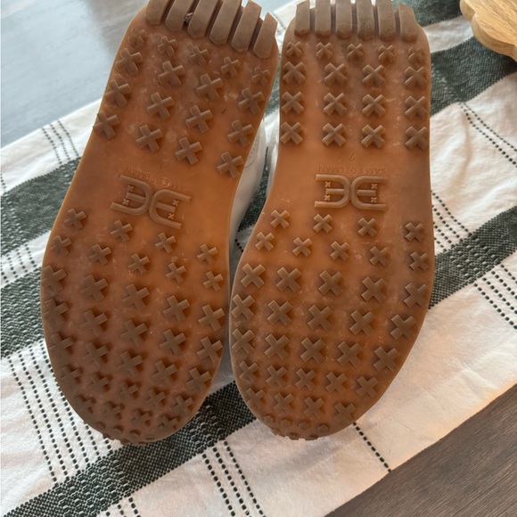 Sam Edelman Women’s Cream and Brown Sneakers - Picture 5 of 5